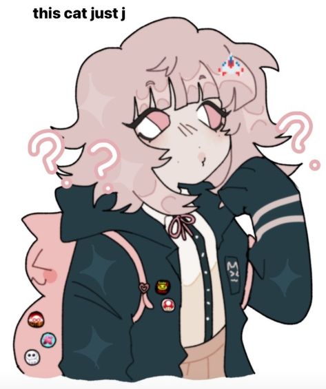 Chiaki Nanami Fanart, Clowndots Art, Blkventi Art, Nanami Fanart, Danganronpa Art, Danganronpa Fanart, Chiaki Nanami, Danganronpa 3, Cute Art Styles