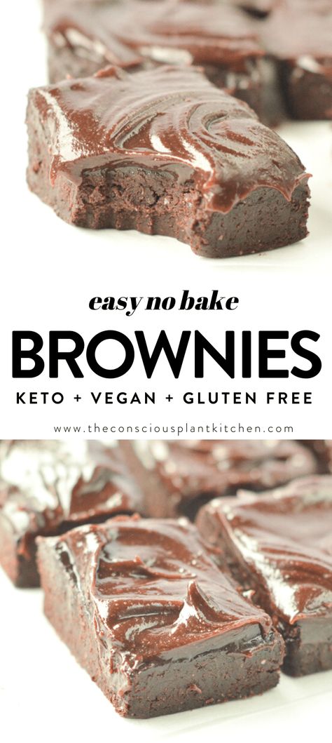 Vegan Keto Brownies, No Flour Keto Desserts, Keto Vegan Cake Recipes, No Bake Coconut Flour Recipes, Vegan Keto Desserts, No Bake Brownies Recipe, No Flour Recipes Desserts, Date Brownies No Bake, Are Dates Keto Friendly