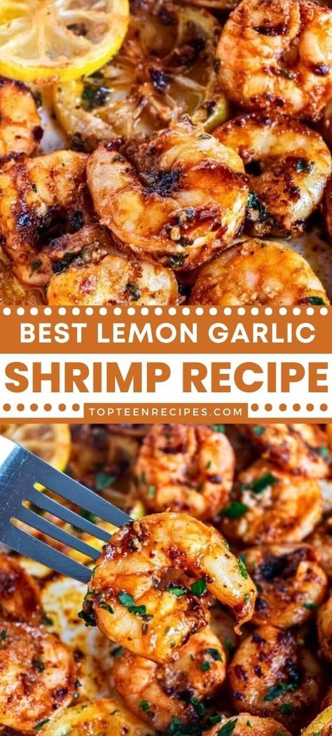 Shrimp With Pasta, Shrimp Burritos, Lemon Shrimp Recipes, Lemon Shrimp Pasta, Lemon Pepper Shrimp, Lemon Garlic Shrimp Pasta, Lemon Shrimp, Lemon Garlic Shrimp, Breaded Shrimp