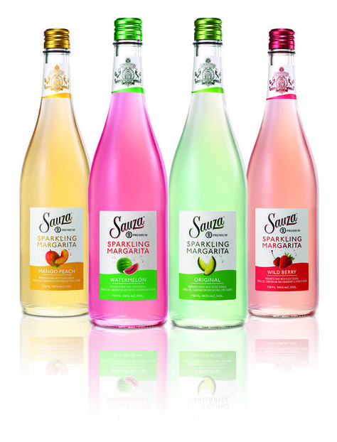 Wanna serve something just as bright? Well, you can’t go wrong with Sauza® Sparkling Margarita. | 11 Images That Prove Lights Belong Anywhere But The Tree Sparkling Margarita, Craft Soda, Watermelon Margarita, Sparkling Drinks, Ring In The New Year, Peach Mango, Alcohol Drink Recipes, A Fresh Start, Non Alcoholic Drinks