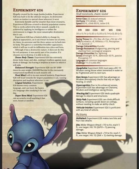 Dnd Disney, Disney Dnd, Dnd Stats, Dnd Character Sheet, Dnd Monster, Dnd Creatures, Dnd Stories, Dnd Classes, Dnd Races