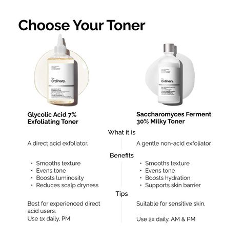 The Ordinary Skincare Routine Order, Marlena Stell, The Ordinary Glycolic Acid, The Ordinary Skincare Routine, Skin Care Routine Order, The Ordinary Skincare, Exfoliating Toner, Basic Makeup, Oily Skin Care