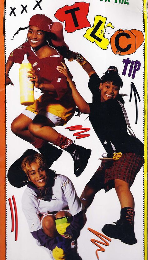 Tlc Aesthetic, Tlc Band, 90s Hip Hop Outfits, Black 90s Fashion, Lisa Left Eye, Hiphop Dance, Jermaine Dupri, Concept Album, 90s Hip Hop