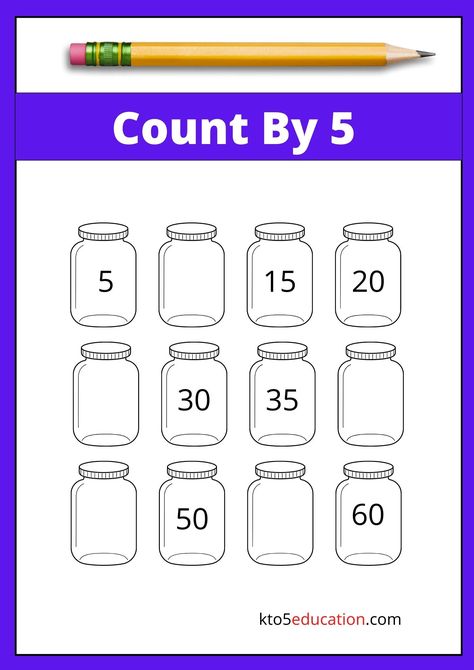 Free Skip Count By 5 Worksheet Check more at https://kto5education.com/free-skip-count-by-5-worksheet-2/ Count By 5's Worksheet Free Printable, Skip Counting By 2 Worksheet, Skip Counting By 5's Worksheet, Skip Count By 5, Count By 5, Skip Counting By 10, Count By 5s, Skip Counting By 5, Skip Counting By 5's