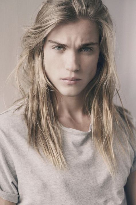 Blonde Man, Long Blonde, Long Blonde Hair, Long Hair Styles Men, Anton, Romance Books, Lany, Blue Eyes, Character Inspiration