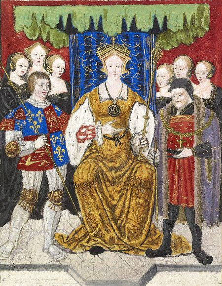 Tudor Faces: Anne Boleyn as 'The Lady of the Garter': A Rediscovered Image of Henry VIII's Second Queen 1700s France, Philippa Of Hainault, Royal Family Trees, Order Of The Garter, Tudor Dynasty, Tudor Era, King Henry Viii, Tudor History, Wars Of The Roses