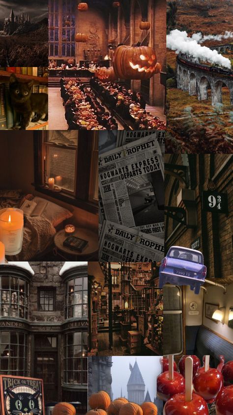 Harry Potter Fall Aesthetic Wallpaper Iphone, Hogwarts Autumn Wallpaper, Fall Wallpaper Harry Potter, Autumn Harry Potter Aesthetic, Halloween Hogwarts Wallpaper, Harry Potter Fall Aesthetic Wallpaper, Harry Potter Autumn Wallpaper, Halloween Harry Potter Wallpaper, Harry Potter Halloween Aesthetic