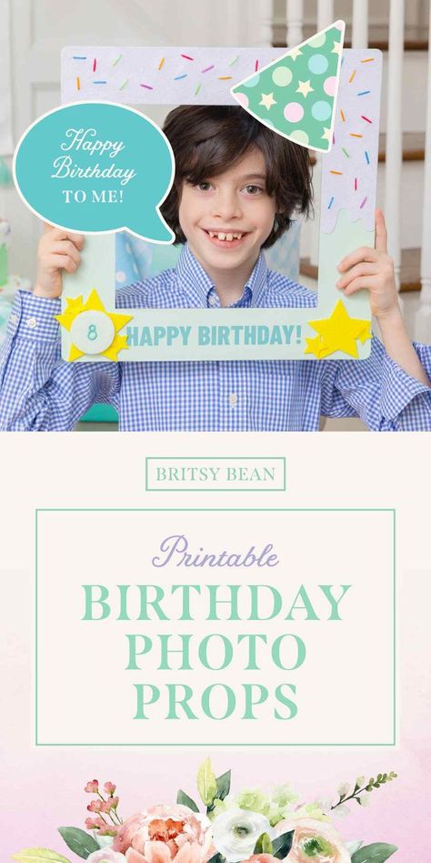 Create fun photos and special memories during your child’s birthday celebration! These can be used with Birthday Photo Frames, available for purchase from our online shop. Birthday Photo Booth Frame, Birthday Photo Frames, Birthday Photo Booth, Birthday Photo Booths, Birthday Photo Frame, Birthday Photo Props, Photo Booth Frame, Fun Photos, Booth Props