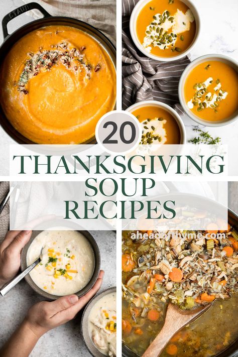 Thanksgiving Soup Recipes, Thanksgiving Soups, Holiday Soups, Beautiful Recipes, Soup Appetizers, Food Soup, Thanksgiving Drinks, Thanksgiving Dinner Recipes, Soup Easy