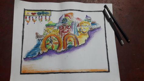 Utkal Divas, Drawings, Art