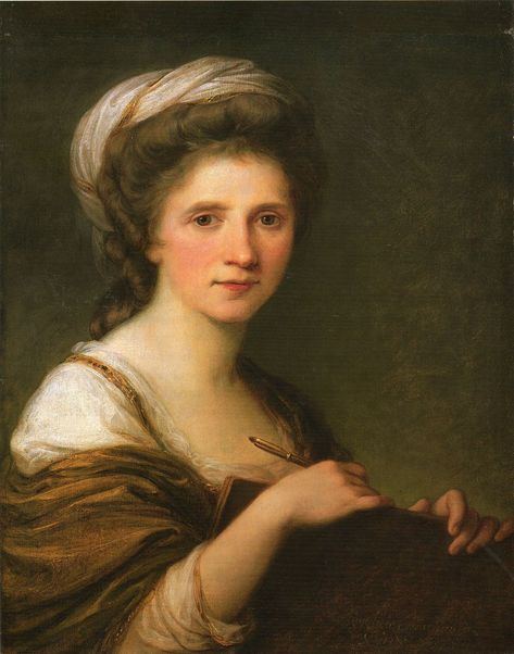 Angelika Kauffmann - Self Portrait - 1784 - Angelica Kauffmann — Wikipédia Angelica Kauffmann, Angelica Maria, John William Godward, Sonia Delaunay, Italian Painters, Spanish Artists, Art Historian, Female Artists, Art Blog