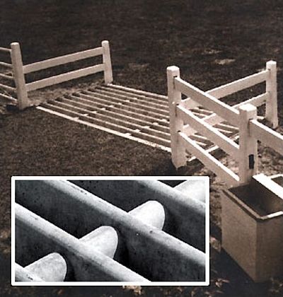 Cattle Guards | Bodes Precast Concrete Cattle Gate, Crossing Guard, Barn Layout, Precast Concrete, Layout