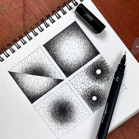 Pointillism (also called Stippling) is producing a drawing by applying small dots to a surface so that from a distance they visually blend together. Nowdays most pointillsim is done with a fine black drawing pen but can also be done with paint and a round brush. It was pioneered by Georges Seurat and Paul Signac in Paris in the mid-1880s, both painters. PDF File includes: 2 pages of instructions and images for this exercise, including the link to Mrs Red's Pinterest board with a whole heap of po Pointillism Drawing, Art Lesson Plan, Paul Signac, Dotted Drawings, Learning Art, Stippling Art, Drawing Digital Art, Zen Doodle Art, Georges Seurat