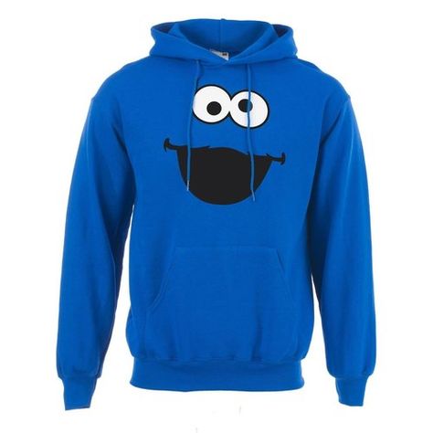 Fun Back to School Clothes for the Fanatic in your Life-Giveaway | Tales of a Ranting Ginger Hoodies Blue, Street Hoodie, Monster Hoodie, Sesame Street Cookies, Sesame Street Cookie Monster, Batman T Shirt, Cool Hoodies, Custom Hoodies, Blue Hoodie