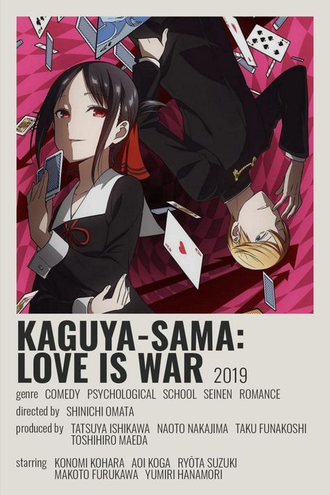 kaguya sama: love is war minimalist anime poster Minimalist Anime Poster, Relatable Illustrations, Anime Minimalist Poster, Minimalist Anime, Life With A Newborn, Japanese Poster Design, Anime Suggestions, Cute Laptop Wallpaper, Animes To Watch