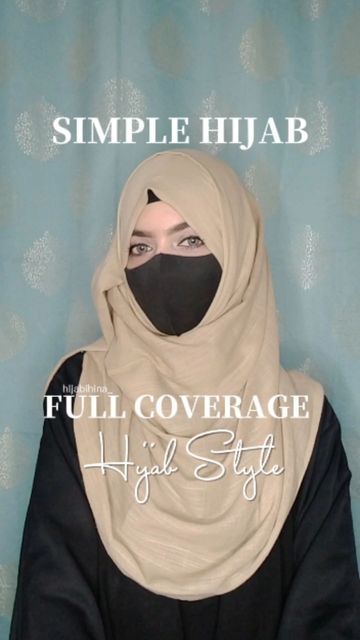 Full Coverage Hijab Tutorial, Full Coverage Hijab, Pakistani Wedding Dance, Hijab Colors, Style Tutorial, Simple Hijab, Hijab Style Tutorial, Wedding Dance, Hijab Tutorial