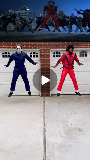 Dimitri / Dimi 🇺🇸🇭🇹 on Instagram: "Mike x2 #thriller #michaeljackson #mj #michaelmyers #spookyseason #halloween #reels #explore" Michael Jackson Dance Video, Thriller Dance, Mime Artist, Halloween Projector, Dance Skills, Michael Jackson Dance, Halloween Videos, Outdoor Decoration Ideas, Outdoor Christmas Decoration Ideas