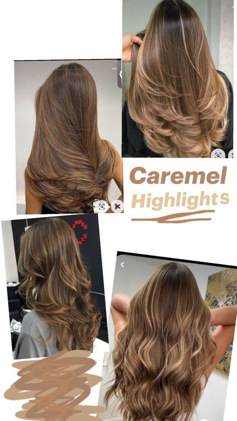 Light Brunette Hair, Rambut Brunette, Best Hairstyles For Women, Brown Hair Looks, Brown Hair Inspo, Hair Tint, Brunette Hair With Highlights, Caramel Highlights, Brunette Balayage Hair