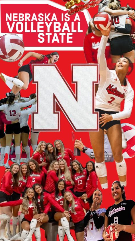 my life! i absolutely love nebraska volleyball and everything those girls have done for our program! especially lexi rodriguez! i am sad to see some of them go but excited to take the championship! Lexi Rodriguez, Nebraska Volleyball, Volleyball Drills, Nebraska Huskers, Dream College, Dream School, Volleyball Team, Future Plans, Life I