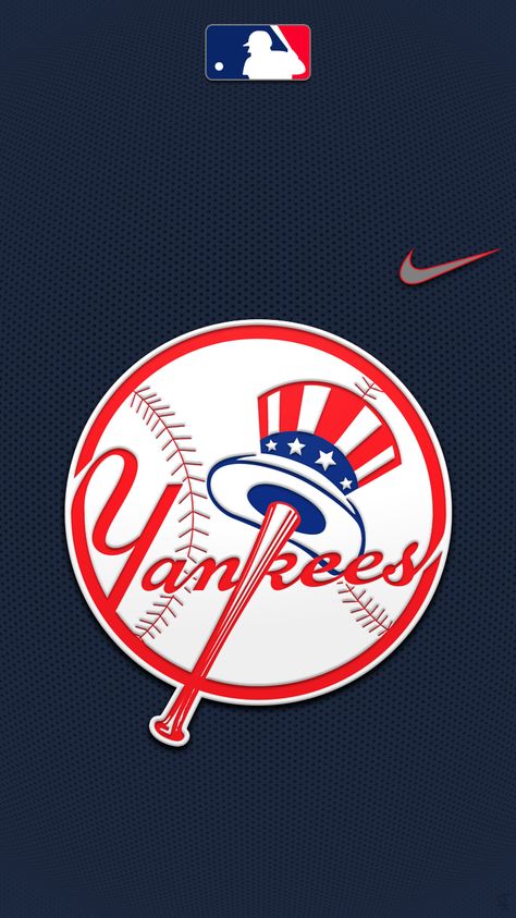 Yankees Logo Wallpaper, New York Yankees Wallpaper, Major League Baseball Logo, Yankees Wallpaper, Yankees Poster, Baseball Wallpaper, Mlb Wallpaper, New York Yankees Logo, Free Cross Stitch Charts