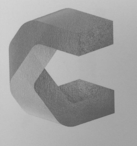 letter C logo, illusion, perspective, 3d, block, texture, stone, concrete, industrial Concrete Logo Design Ideas, Concrete Logo Design, Perspective Logo, Concrete Logo, G Font, Letter C Logo, Trade Logo, Hub Logo, Lettering Graphic Design