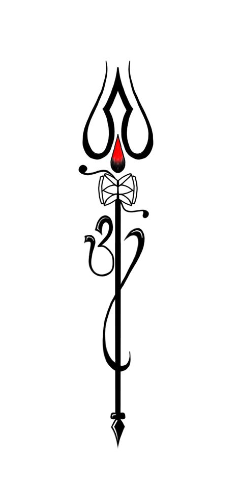 Damru Tattoo Design, Simple Trishul Tattoo Designs, Damru Tattoo, Trishul Tattoo Designs, Trishul Tattoo, Om Tattoo Design, Om Tattoo, Shiva Tattoo Design, Shiva Tattoo