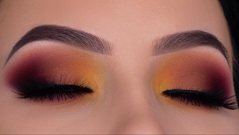 Cute Fall Eyeshadow Looks Step By Step, Fall Makeup Inspiration, Fall Make Up Looks Autumn, Makeup Looks Autumn, Fall Eye Shadow Looks, Fall Makeup For Brown Eyes, Autumn Makeup Looks Fall, Fall Eye Looks, Autumn Wedding Makeup