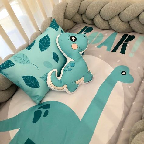 Dinosaur Nursery Theme, Baby Cot Bedding, Boy Nursery Themes, Baby Boy Room Nursery, Nursery Room Boy, Dinosaur Nursery, Nursery Theme, Baby Cot, Nursery Inspo