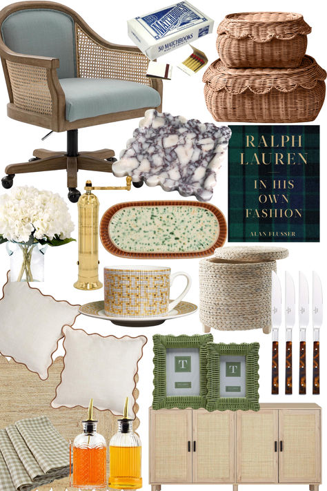 Shop my list of cozy, coastal finds inspired by Nancy Meyers! These amazon home decor finds will bring Nancy Meyers to your home! From ratan baskets for the livingroom to ceramic dishes for the kitche, you'll be sure to find something you'll love. Southern Interior Decor, Nancy Meyers Inspired Home, Nancy Meyers Home Office, Nancy Meyers Backyard, Nancy Meters Apartment, Wicker Home Decor, Nancy Meyers Ralph Lauren Home, Nancy Meyers Office Aesthetic, Nancy Meyers Living Room Aesthetic