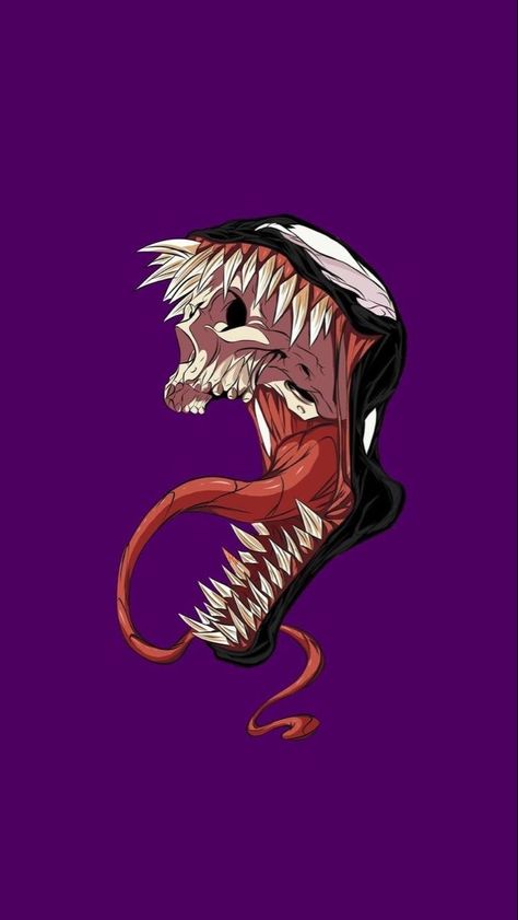 Venom Purple, Graffiti Art Wallpaper, Cool Screensavers, Arte Madi, Venom Wallpaper, Wallpaper For Walls, Graffiti Wallpaper Iphone, Marvel Superhero Posters, Cartoon Wallpaper Hd