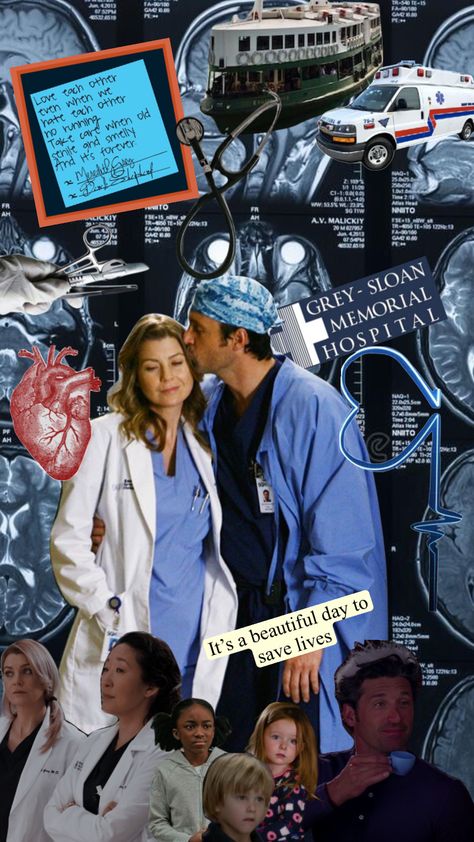 Who’s your favourite character? #greysanatomy #meredithgrey #derekshepard #mcdreamy #medicine #aesthetic ￼ Mcdreamy Wallpaper, Greys Anatomy Aesthetic Wallpaper Iphone, Greys Anatomy Phone Wallpaper, Watching Greys Anatomy Aesthetic, Greys Anatomy Aesthetic Collage, Greys Anatomy Jackson, Medicine Aesthetic, Dr Mcdreamy, Greys Anatomy Its A Beautiful Day To Save Lives Derek