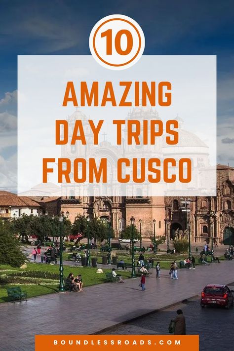 Find 10 amazing day trips from Cusco that every traveler should experience, including visits to ancient Inca sites and scenic landscapes. Inca Trail Hike, Inca Trail, Inca Trails, Cusco Peru, Amazing Day, Scenic Landscape, Places To Eat, To Miss, Hiking Trails