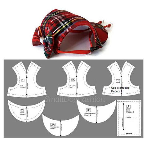 Dog hat patterns Small dog hat Dog clothes patterns Dog Pet #smalldogfashion #petdog #sewingpattern #sewingtutorial #pattern #dogfashion #hat #tartan #dogclothes #etsyfinds Small Dog Clothes Patterns, Pet Clothes Patterns, Cat Hat Pattern, Dog Clothes Patterns Sewing, Dog Dress Pattern, Dog Coat Pattern, Dog Clothes Diy, Small Dog Clothes, Dog Clothes Patterns