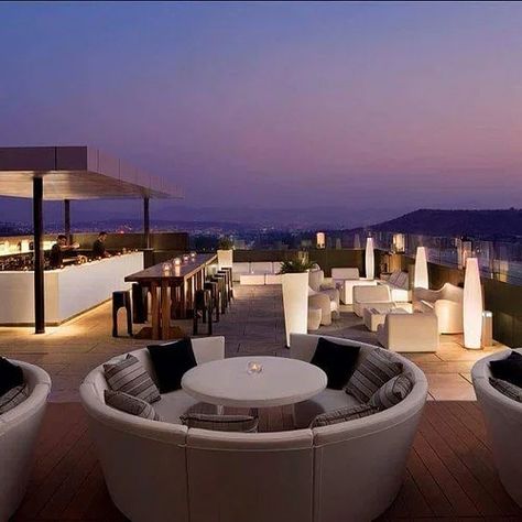 Top 7 Romantic Rooftop Restaurants To Visit | LBB, Pune Rooftop Bar Design Lounges, Rooftop Restaurant Design Terraces, Rooftop Lounge Design, Bohemian Restaurant, Rooftop Bar Design, Makerspace Design, Roof Top Bar, Emirates Hills, Hotel Rooftop Bar