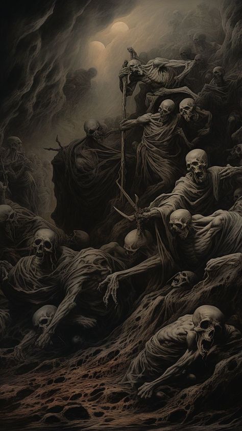 Dark Reinassance Painting, Skulls Wallpaper Aesthetic, Dark Souls 2 Art, Creepy Phone Wallpaper, Dark Iphone Wallpaper Hd, Skeleton Art Aesthetic Dark, Dark Skeleton Wallpaper, Satanic Wallpaper Iphone, Dark Creepy Wallpaper