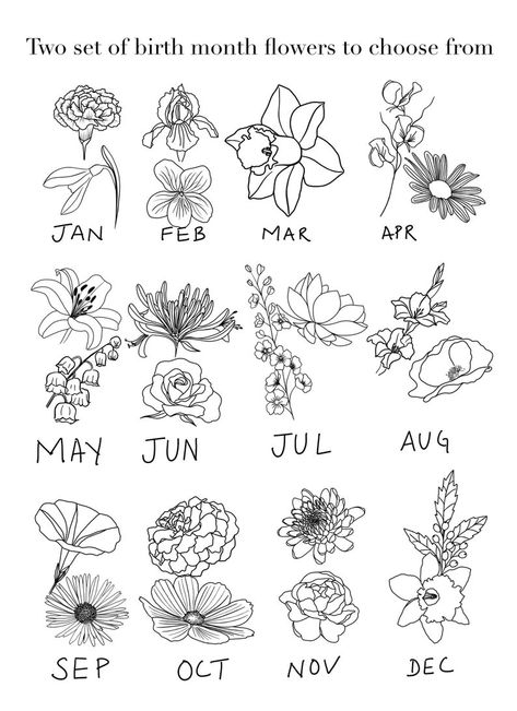 Family Flower Tattoo, Family Bouquet Tattoo, May Flower Tattoo, Birth Flower Tattoos Ideas Families, Birth Month Tattoo, August Flower Tattoo, Birth Flower Bouquet Tattoo, Tattoos Shoulder, Birthday Month Flowers