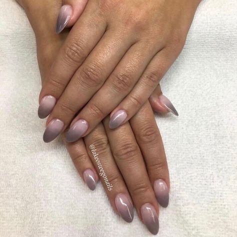 ombre nails, brown nails, nude nails, almond shape nails, round nails Ombre Nails Brown Skin, Brown Ombre Nails Almond, Ombre Almond Shaped Nails, Nails December, Nails Round, Face Moisturizer For Dry Skin, Ombre Acrylic, Almond Acrylic, Cerave Moisturizing Cream