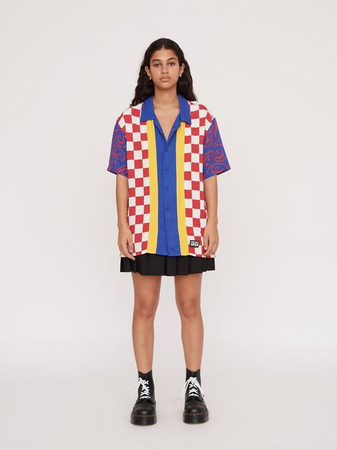 Bowling Outfit, Check Please, Drip Drip, Bowling Shirt, Lazy Oaf, Women's Crocs, Soy Milk, Bowling Shirts, Tee Outfit