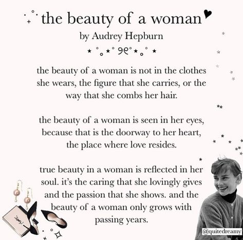 The Beauty Of A Woman, Podcast On Spotify, Audrey Hepburn, Not Mine, The Beauty, I Want, Podcast, Audio, Beauty