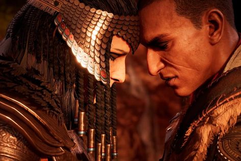 Bayek And Aya, Bayek Of Siwa, Ac Origins, Assassin's Creed Origins, All Assassin's Creed, Assassins Creed Game, Creed Game, Strange People, Assassins Creed Origins