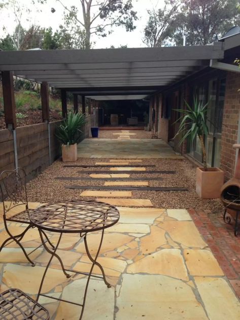 Crazy Pave Gallery | Luxury Stone Imports in Melbourne Large Stepping Stones, Crazy Pave, Stone Pavers, Stone Wall Cladding, Natural Stone Wall, Wall Cladding, Stone Design, Landscape Ideas, Stone Wall