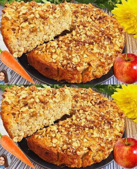 Apple Healthy Dessert, Oatmeal Carrot Cake, Simple Dinner Recipes, Quick Cake, Apple Muffins, 2024 Ideas, Oat Cakes, Healthy Baking, Healthy Dessert