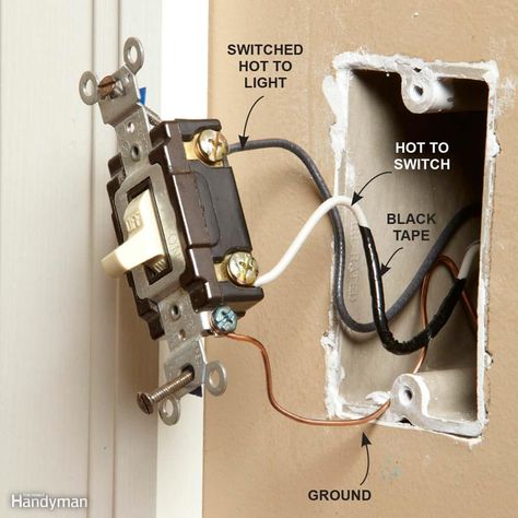 Smart Switches May Need a Neutral Wire Wiring Outlets, Light Switch Wiring, Basic Electrical Wiring, Electric Plug, Home Electrical Wiring, Diy Accent Wall, House Wiring, Electrical Work, Diy Electrical