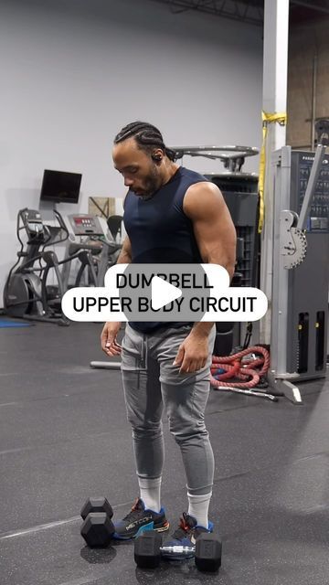 Dumbell Circuit, Upper Body Circuit, Dumbell Workout, Hammer Curls, Circuit Training, Shoulder Press, Fitness Articles, Push Ups, Dumbbell Workout