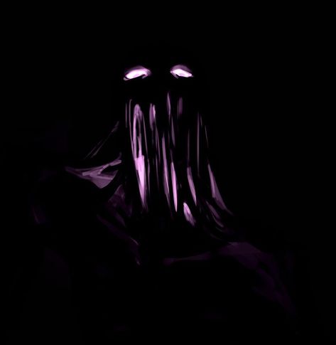 Fan art - Enderman (Minecraft). Minecraft Rp, Minecraft Fanart, Minecraft Drawings, Kei Visual, Beast Creature, Minecraft Mobs, Minecraft Art, Minecraft Fan Art, Amazing Drawings