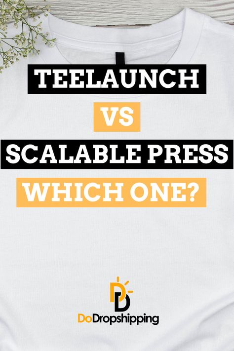 Have you heard of Teelaunch and Scalable Press? They're both print on demand suppliers, but which is best? We break down everything you need to know, from pricing to quality, to help you pick!  Click the Pin to learn more! Drop Shipping Business, Branding Services, Business Resources, Business Look, Ecommerce Website, Earn Money Online, Earn Money, On Demand, Money Online