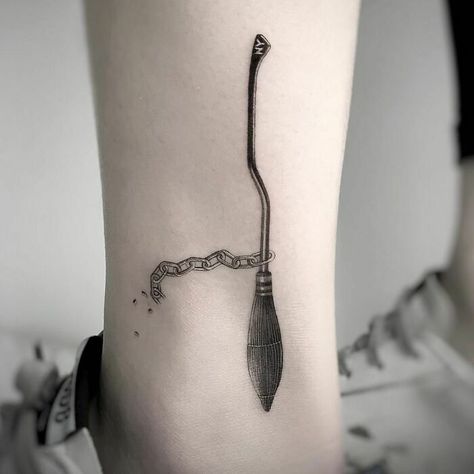 The Nimbus 2000 Nimbus 2000 Tattoo, Nimbus Tattoo, Bellatrix Lestrange Tattoo, Minimalist Harry Potter Tattoo, Harry Potter Jelly Beans, Harry Potter Tattoos Unique, Voldemort Tattoo, Hogwarts Castle Tattoo, Minimalist Harry Potter