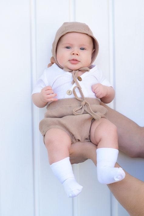 Baby Boy Vintage Outfits, Charlie Brooks, Boys Church Outfit, Baby Boy Bonnet, Babies Aesthetic, Blonde Baby Boy, Boy Bonnet, Bebe Clothing, Baby Wardrobe