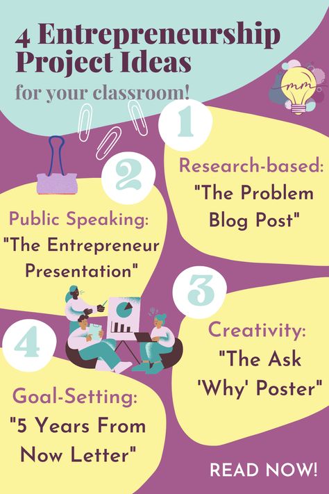 Are you tired of creating new projects for your students? If your students are falling asleep in class or zoning out because they're not able to use classroom skills in ways that are interesting to them, these entrepreneurship projects will help fix that! These projects are not only going to make things fun and engaging for your students, but they're also going to make your life easier as an educator because these projects are completely plug-and-play. Teacher Board, Teacher Boards, Lesson Planning, Falling Asleep, Mini Lessons, Public Speaking, Student Activities, Work Ideas, Resource Classroom