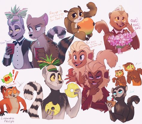 King Julian Madagascar, Julian Madagascar, Cartoon Art Ideas, All Hail King Julien, Lemur Art, Madagascar Penguins, The Penguins Of Madagascar, Madagascar Movie, King Julian